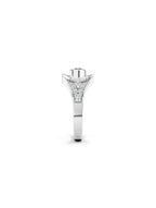 Bold Black Onyx and Moissanite Oxidized Finish 925 Sterling Silver Ring For Men