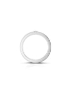 Moissanite Sterling Silver Spinner Ring For Men