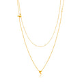 24K Gold-Plated Nature Pendant Necklace - Kicky & Perky