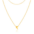 24K Gold-Plated Nature Pendant Necklace - Kicky & Perky