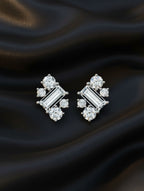 Moissanite 925 Sterling Silver Earrings For Women