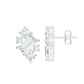 Moissanite 925 Sterling Silver Earrings For Women