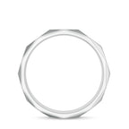 Classic Diamond-Cut Moissanite 925 Sterling Silver Ring For Women