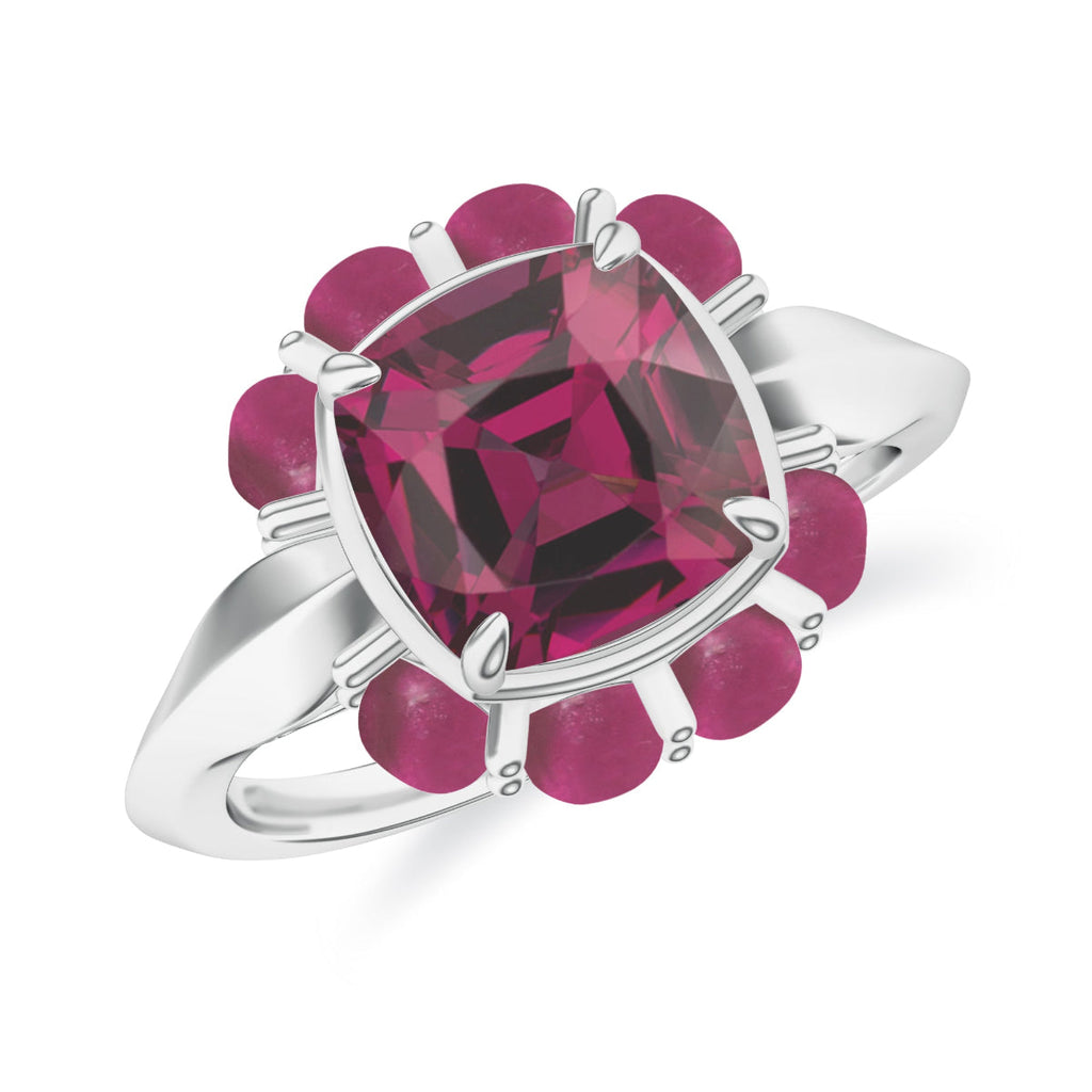Multi Stone 925 Sterling Silver Adjustable Ring For Women