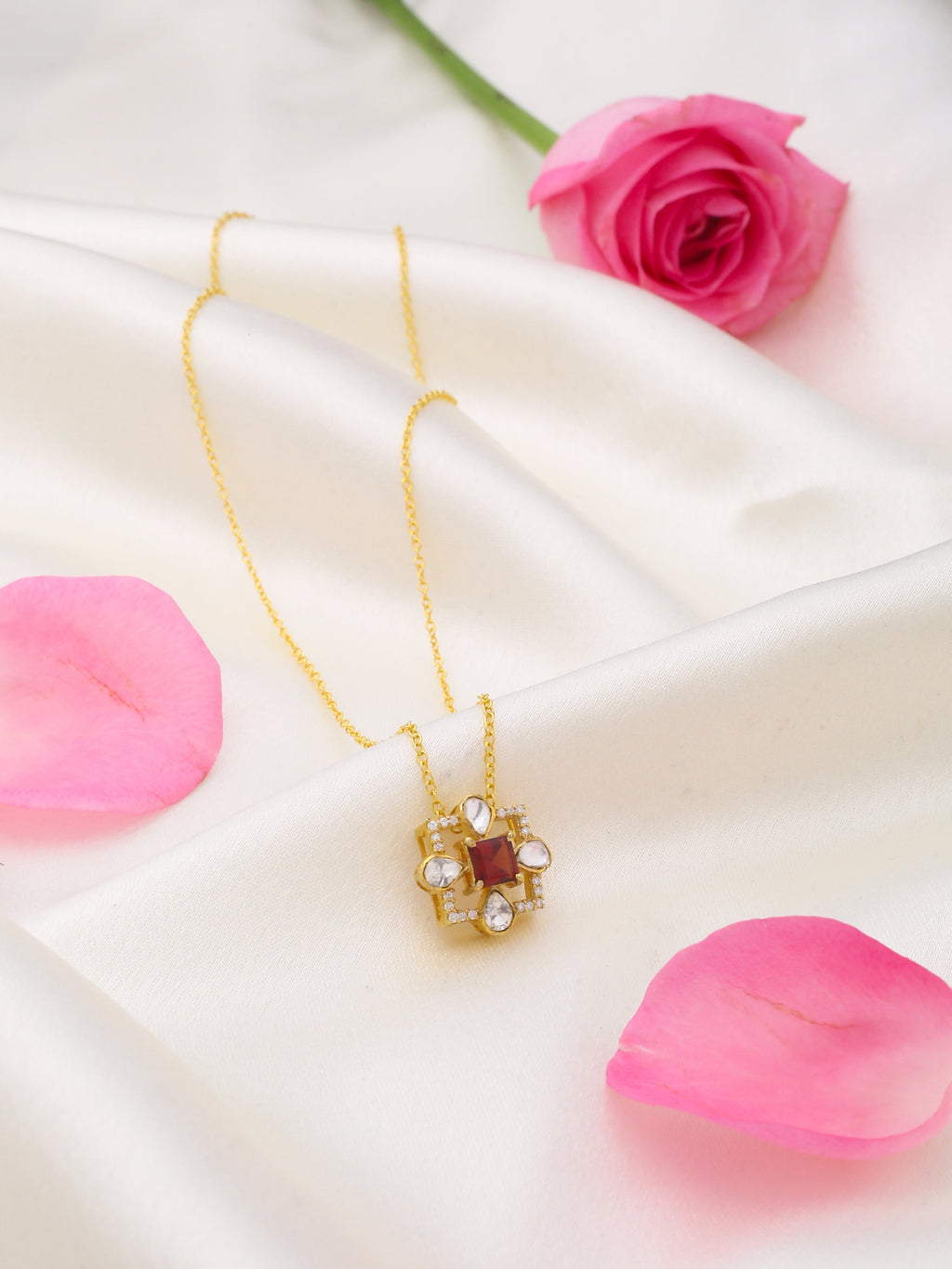 Enchanted Blossom Wedding Necklace - Kicky & Perky