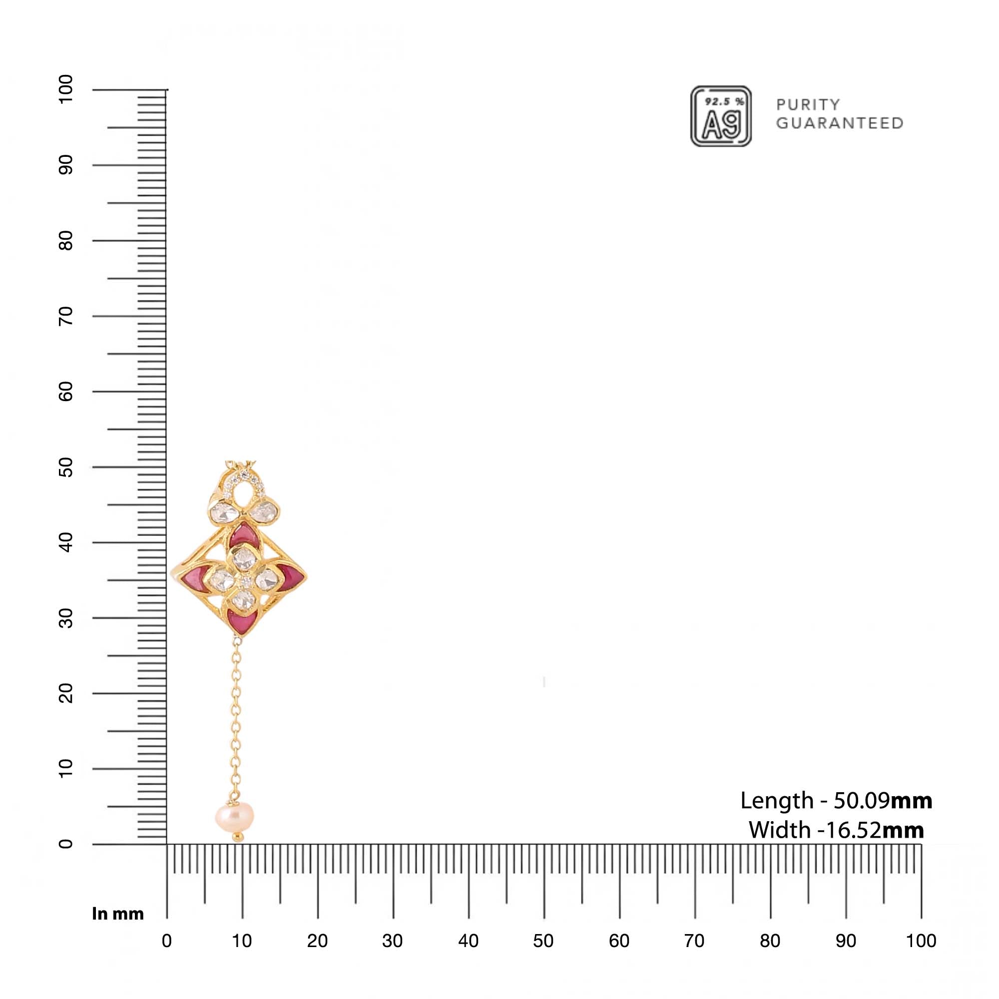 Enchanted Pearl Blossom Pendant - Kicky & Perky