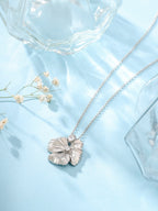 Rhodium Floral Polki 925 Sterling Silver Pendant For Women