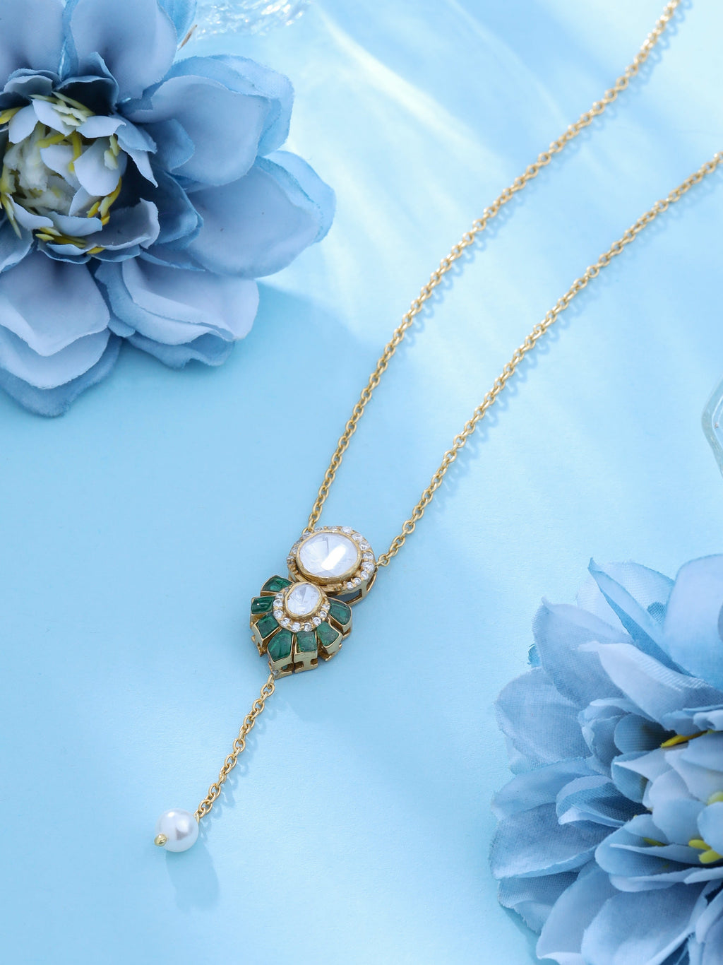 Luminous Flower Radiance 925 Sterling Silver Pendant For Women