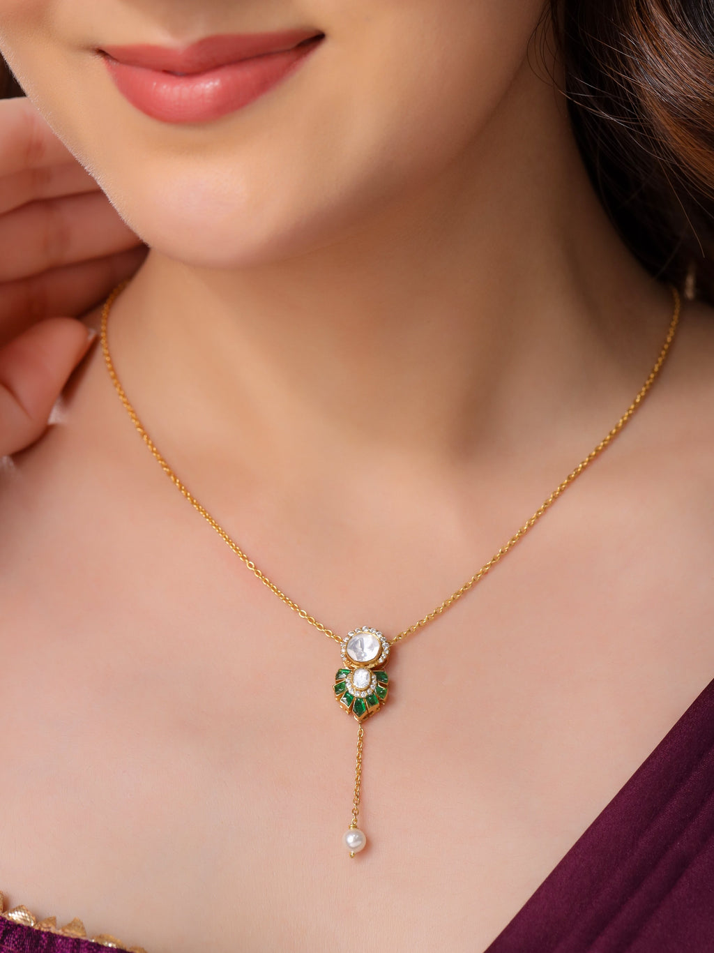 Luminous Flower Radiance 925 Sterling Silver Pendant For Women