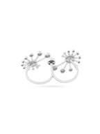 Rhodium Natural Lumina 925 Sterling Silver Ring For Women
