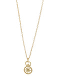 24K Gold Plating Northern Star Good Luck Charm 925 Sterling Silver Pendant For Women