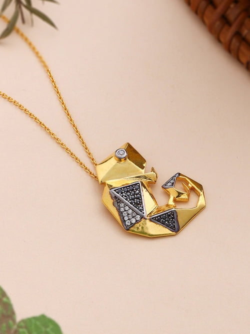 Camoflaging Chameleon Pendant