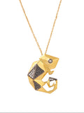 Camoflaging Chameleon Pendant