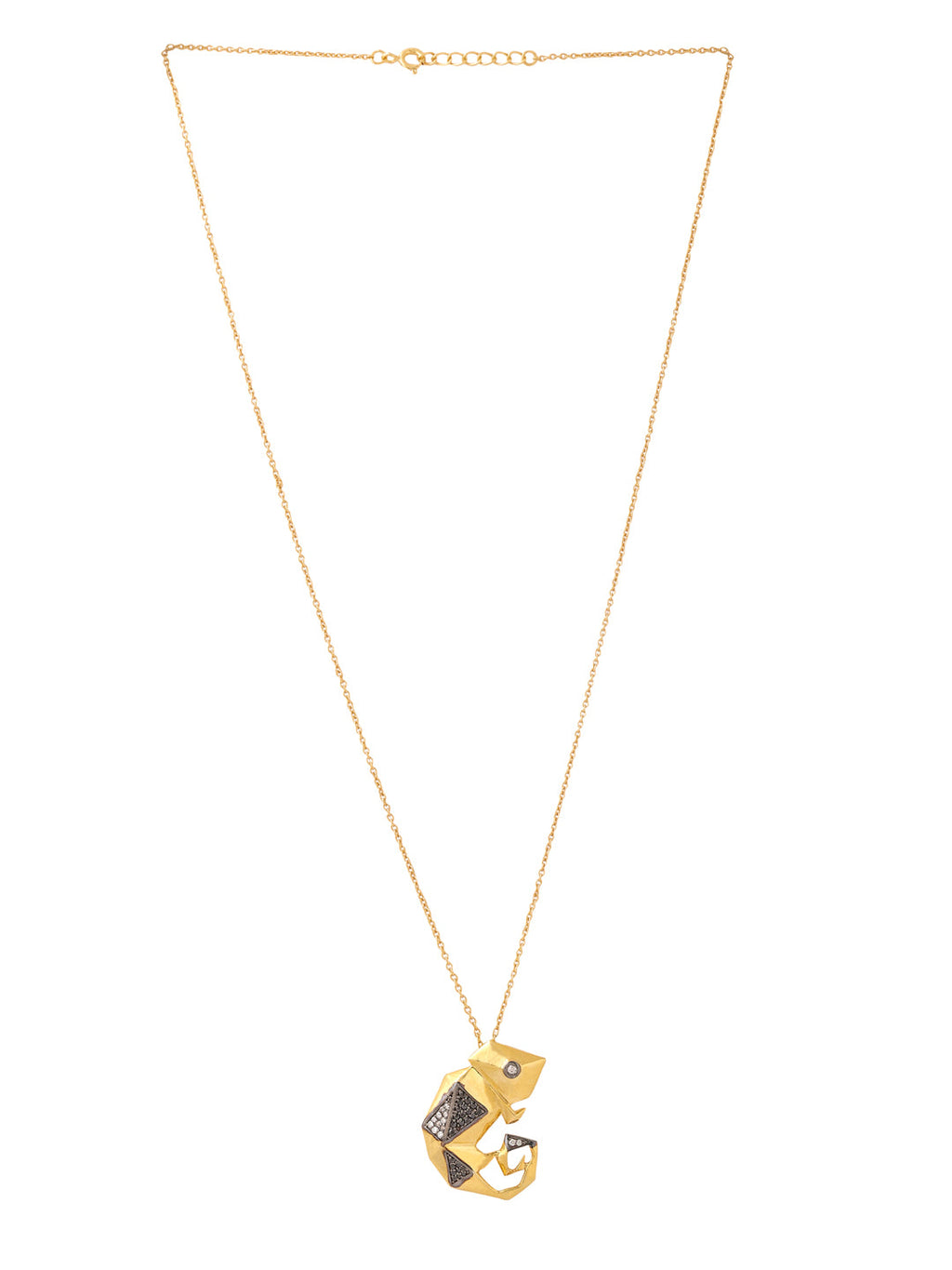 Camoflaging Chameleon Pendant