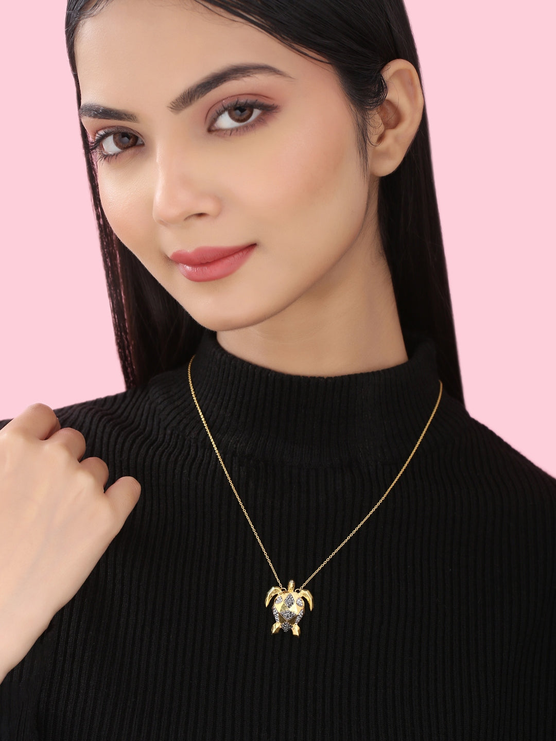 Prosperous Turtle Pendant