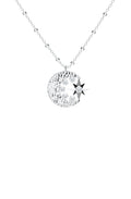 Moon and the Star Pendant