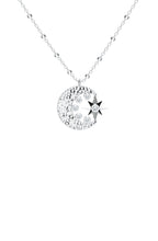 Moon and the Star Pendant