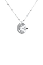 Moon and the Star Pendant