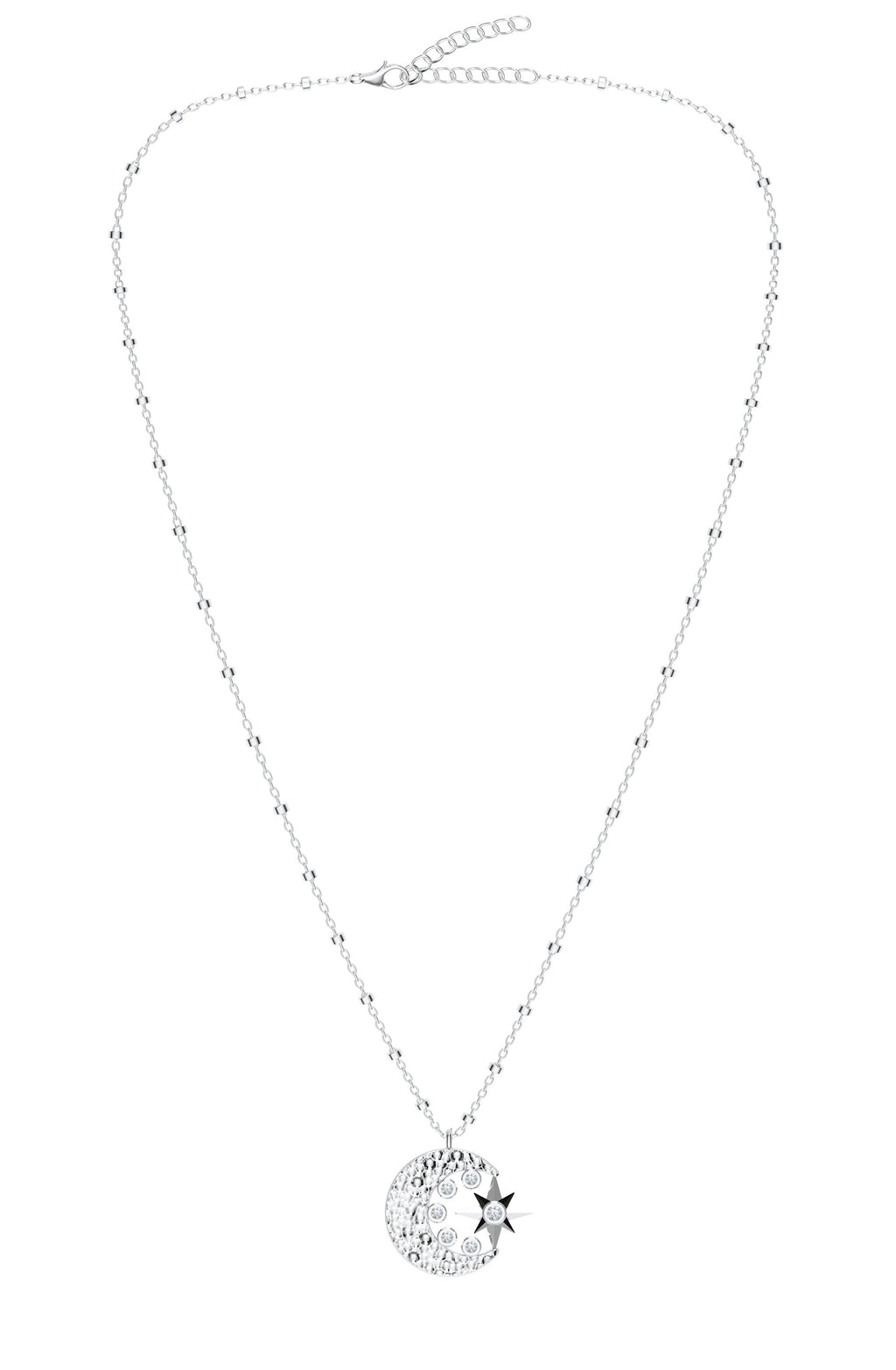 Moon and the Star Pendant