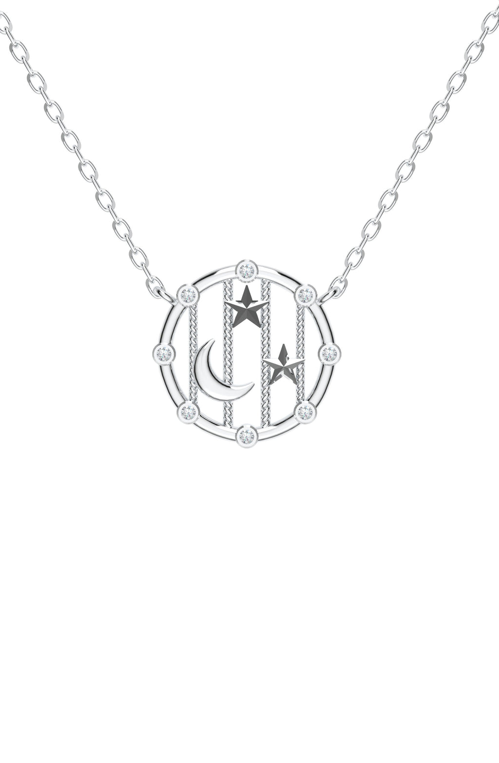 Circular Galaxy Pendant