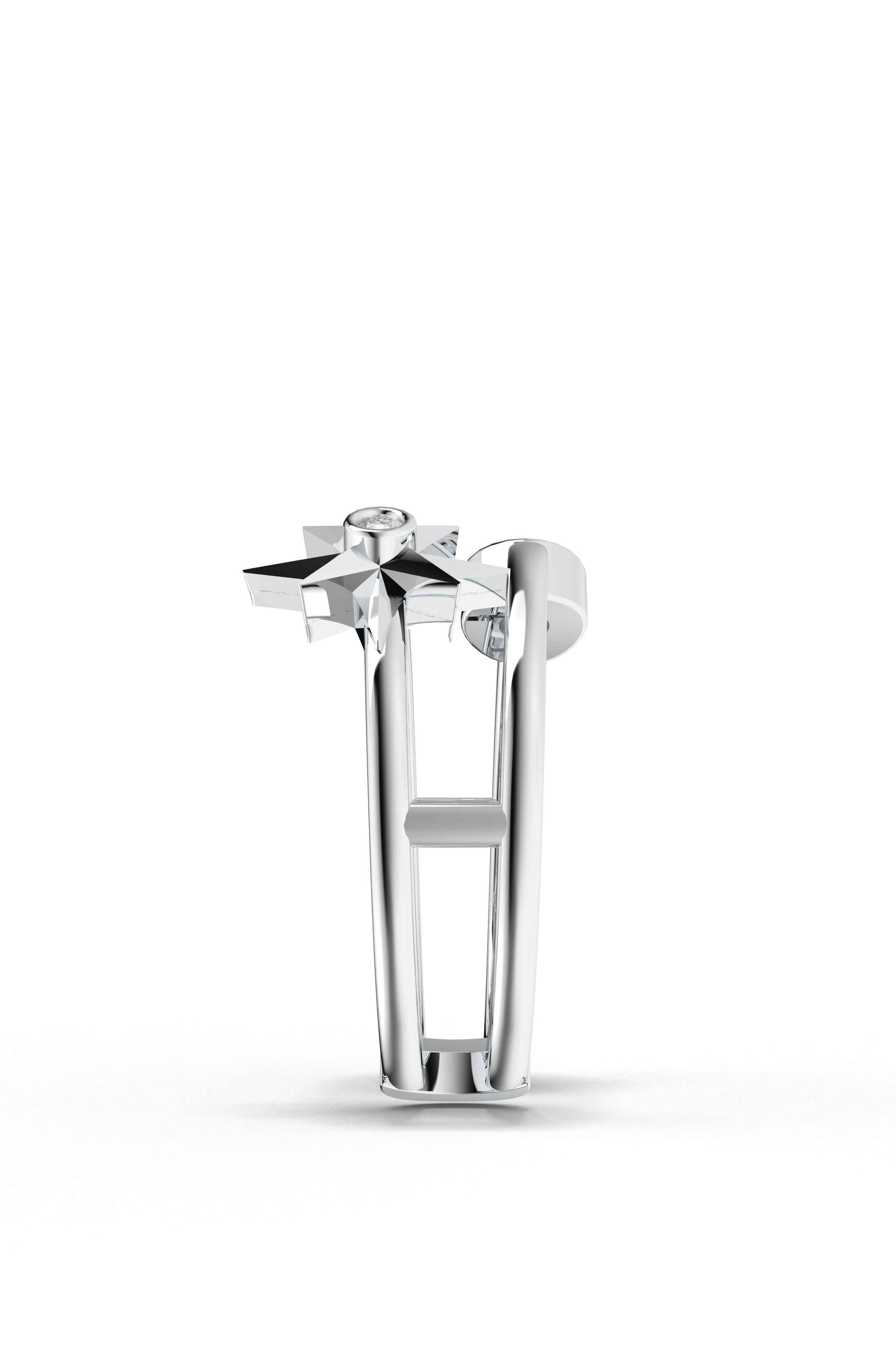 Bare Celestial Open Ring