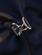Silver Astroid Open Ring