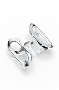 Silver Astroid Open Ring