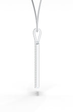 Modern Geometric Silver Pendant For Men
