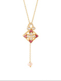 Enchanted Pearl Blossom Pendant - Kicky & Perky