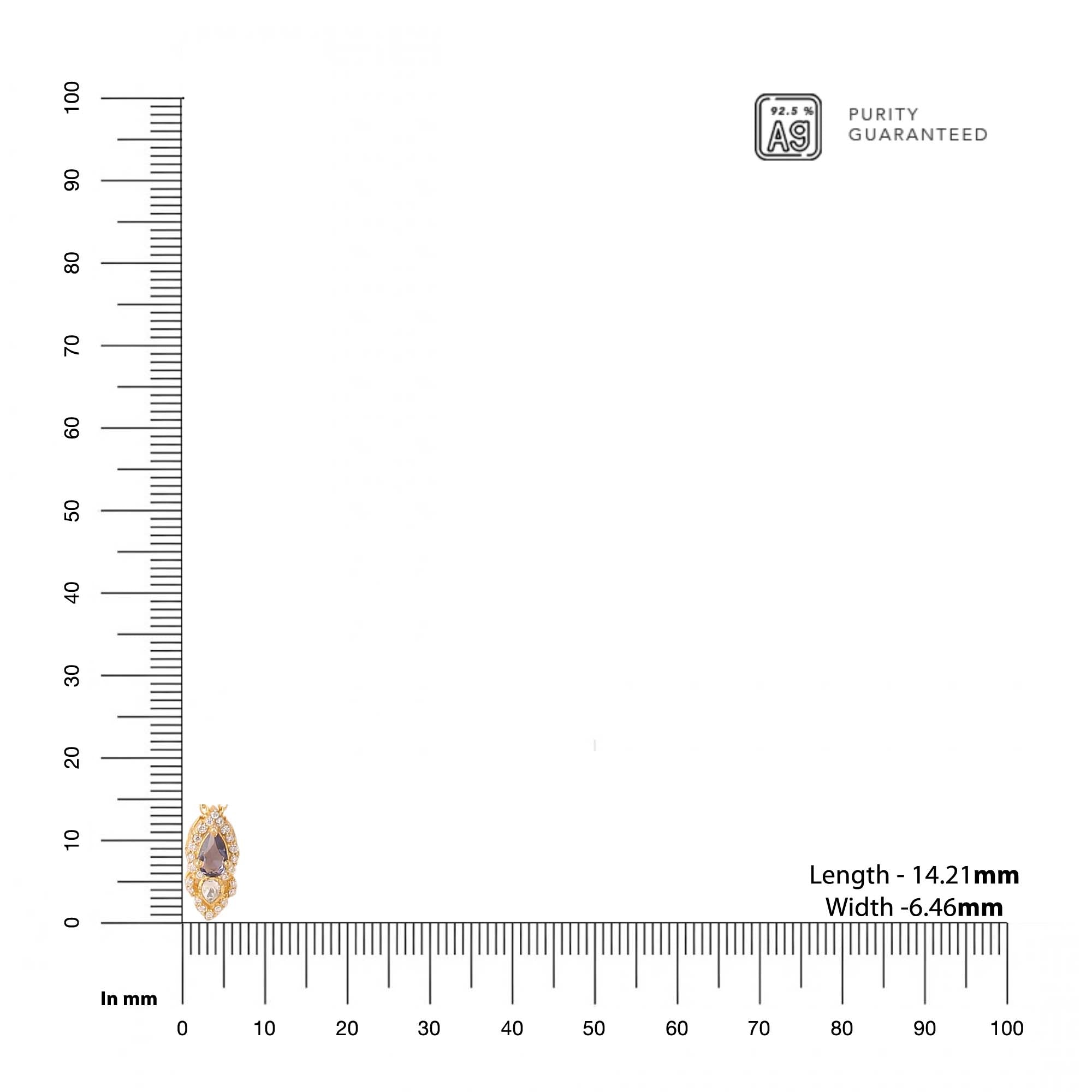 Enchanting Gold Plated Pendant